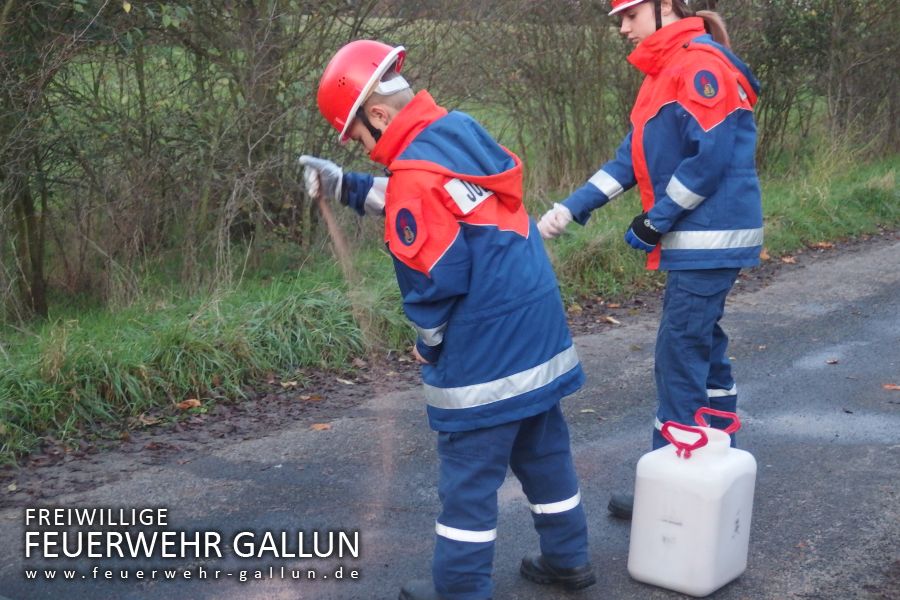 Berufsfeuerwehr-Wochenende unserer Jugendfeuerwehr